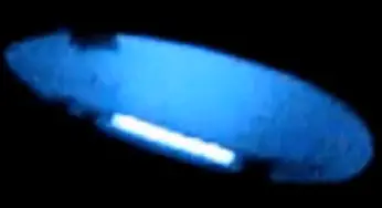 Disc-shaped UFO filmed over Novo Mesto, Slovenia