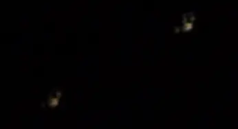 UFO Reported Shutting Off Lights Before Disappearing