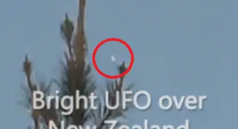 Bright UFO over New Zealand – June 2014