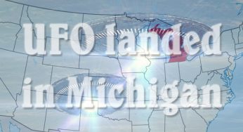 Landed UFO and Little Entities On The Ground Witnessed By A Family In Michigan