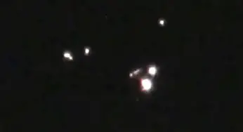 Woman Takes A Video Of A Triangle-Shaped UFO Over Mississippi