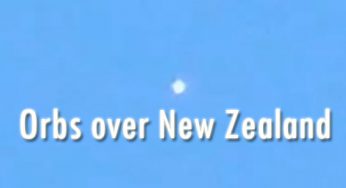 Spheres of light over New Zealand