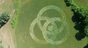 Gray Hay Field’s Crop Circle: Aliens or Prank?