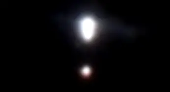 Possible cigar-shaped UFO over Waterford, Wisconsin