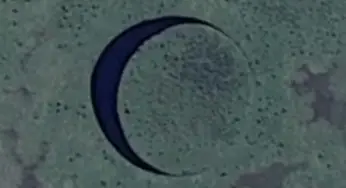 Eye Island Found On Google Maps Evokes Speculations Of Secret UFO Base In Argentina