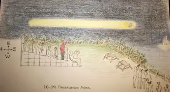 Florida Woman Notices Streaking UFO While Waiting For A Rocket Launch
