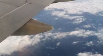 UFO Fleet Caught On Video Moving Underneath a Passenger Jet
