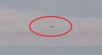 Cigar UFO over Pass Christian, Mississippi 22-Oct-2018
