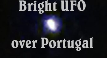 Bright UFO filmed over Portugal 11-Nov-2018