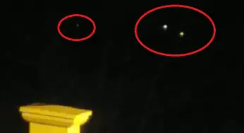 Flashing lights filmed over Lexington, Kentucky 25-Nov-2018