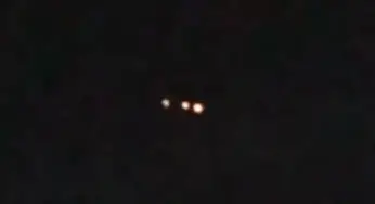 UFO lights over Statesboro, Georgia