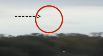 Driver Stuck in Traffic Captures a Video of Strange Rotating Disc in NC