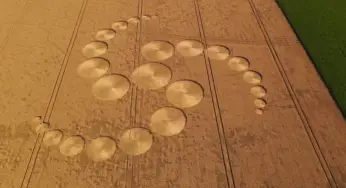 Poland Crop circles 2020: Nadarzycach, Nr Wrześni, Poland
