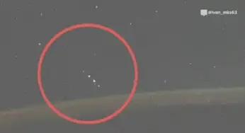 Astronaut reports possible UFO sighting