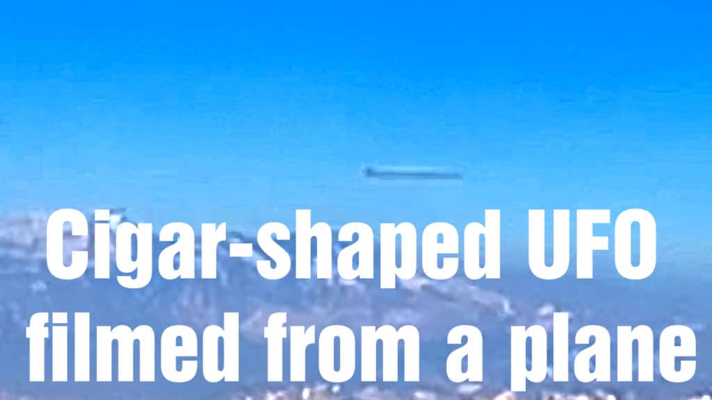 AMAZING! Cigar-shaped UFO filmed over Andes (Chile) • Latest UFO Sightings
