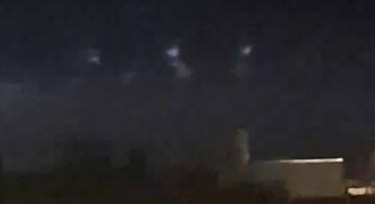 UFO lights hovering above Doetinchem, Netherlands 17-Dec-2020