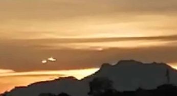 UFOs filmed over Iztaccíhuatl Volcano in Mexico 9-Dec-2020