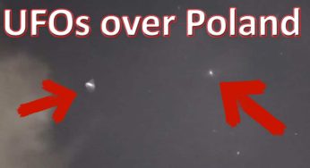 Man Records Amazing Footage of UFOs Over Kielce City in Poland