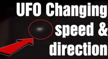 UFO changing speed & direction over Burbank, CA