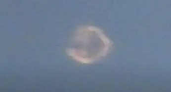 Transparent UFO Filmed in Los Angeles 24-May-2021