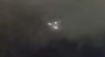 Triangle UFO filmed over Lehi, Utah