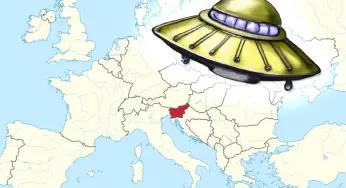 In the heart of Europe: Nearly half of Slovenians believe in UFOs!