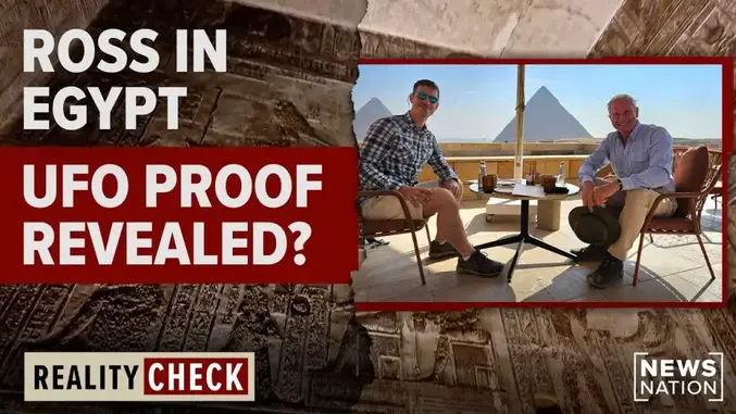 Coulthart in Egypt Ancient UFO proof revealed  Reality Check