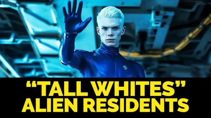 What Did Charles Hall Discover About TALL WHITES Alien Residents?